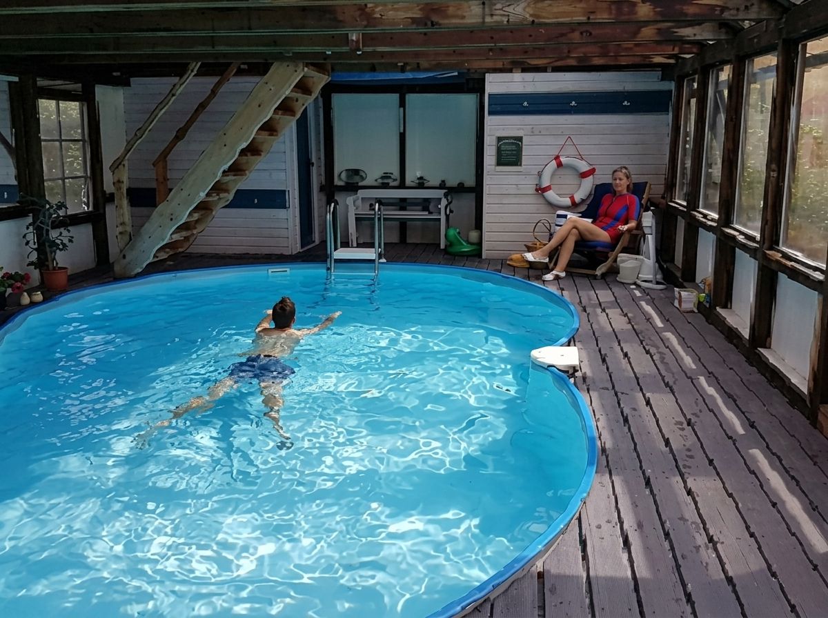 Pool im Alten Bergmannshaus Kirsche